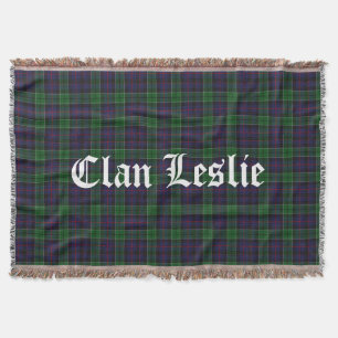 Klan Leslie Tartan Throw Mysfilt
