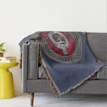 Klan Leslie Vapensköld & Tartan Knot