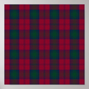 Klan Lindsay Tartan - Digital Download Poster