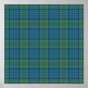 Klan Lockhart Tartan - Digital Download Poster