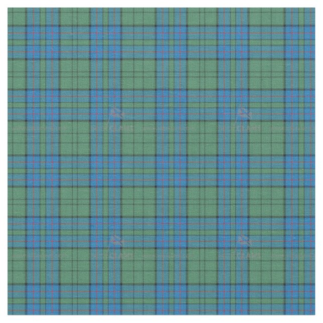 Klan Lockhart Tartan Play Tyg (Närbild)