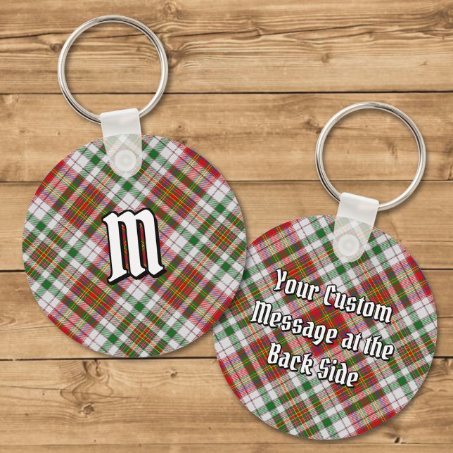 Klan MacAlister Dress Tartan Keychain Nyckelring (Skapare uppladdad)