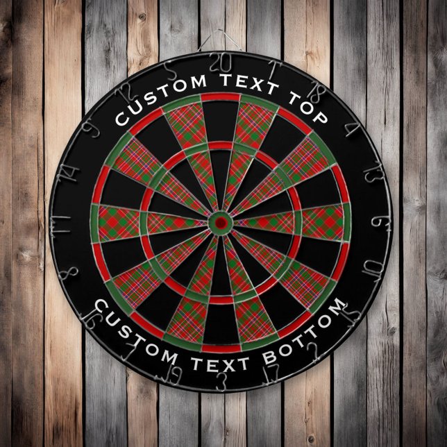 Klan MacAlister Tartan Dart Board Darttavla (Skapare uppladdad)