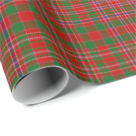 Klan MacAlister Tartan Wrapping Papper Presentpapper