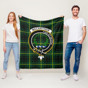 Klan MacArthur Modern Tartan Play Fleecefilt