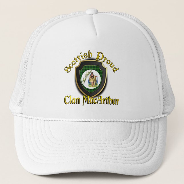 Klan MacArthur Scottish Dynasty Cap Truckerkeps (Framsida)