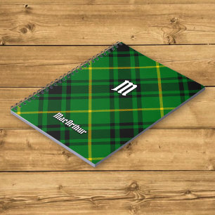 Klan MacArthur Tartan Anteckningsbok