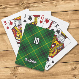 Klan MacArthur Tartan Casinokort
