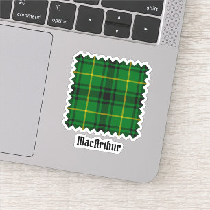 Klan MacArthur Tartan Klistermärken