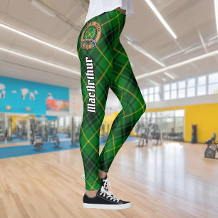 Klan MacArthur Tartan Leggings