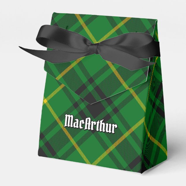 Klan MacArthur Tartan Presentaskar (Framsidan Sidan)