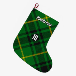 Klan MacArthur Tartan Stor Julstrumpa