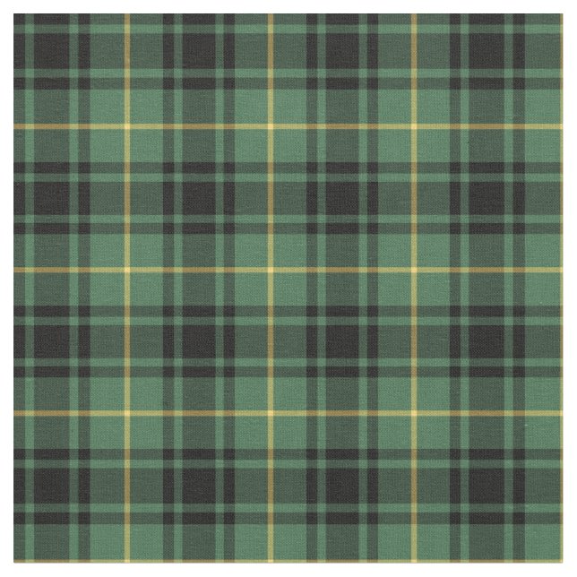 Klan MacArthur Tartan Tyg (Närbild)
