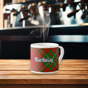 Klan MacAulay Tartan Espresso Kopp Espressomugg
