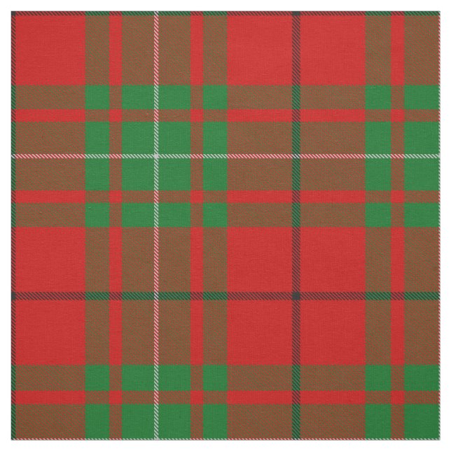 Klan MacAulay Tartan Fabric Tyg (Provkarta)