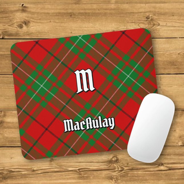 Klan MacAulay Tartan Mouse Pad Musmatta (Skapare uppladdad)