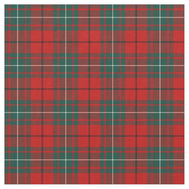 Klan MacAulay Tartan Tyg (Närbild)