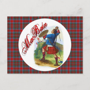Klan MacBain Scottish Dreams Postcard Vykort