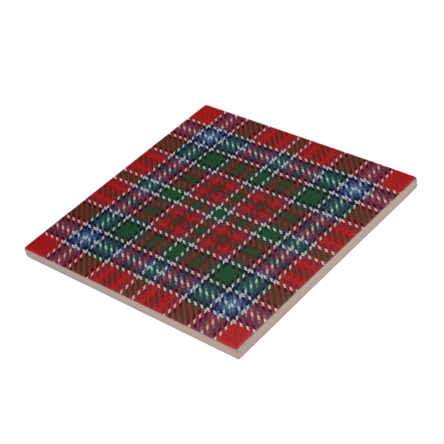Klan MacBean MacBain skotska uttryck Tartan Kakelplatta (Sidan)