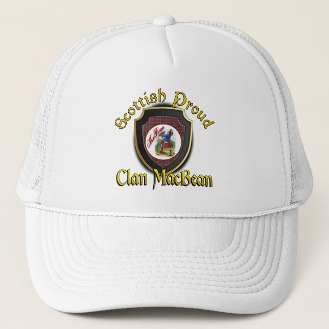 Klan MacBean Scottish Dynasty Cap Keps (Framsida)