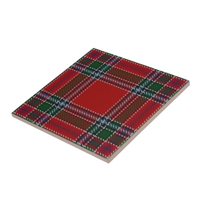 Klan MacBean Tartan Kakelplatta (Sidan)