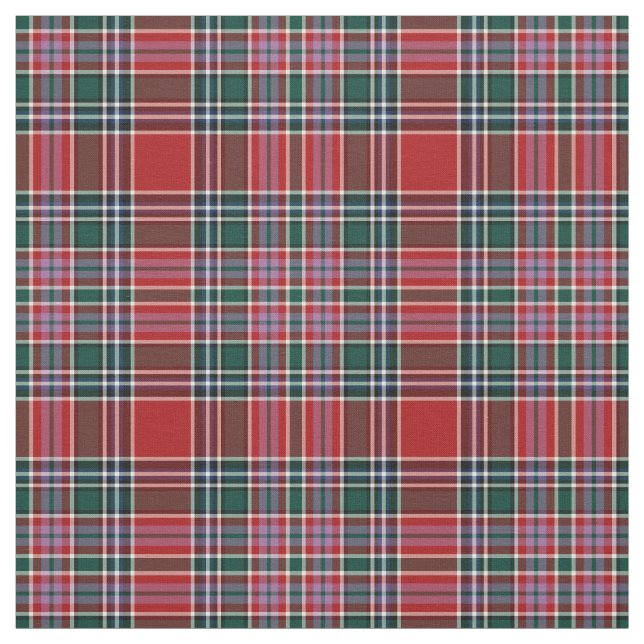 Klan MacBean Tartan Tyg (Provkarta)