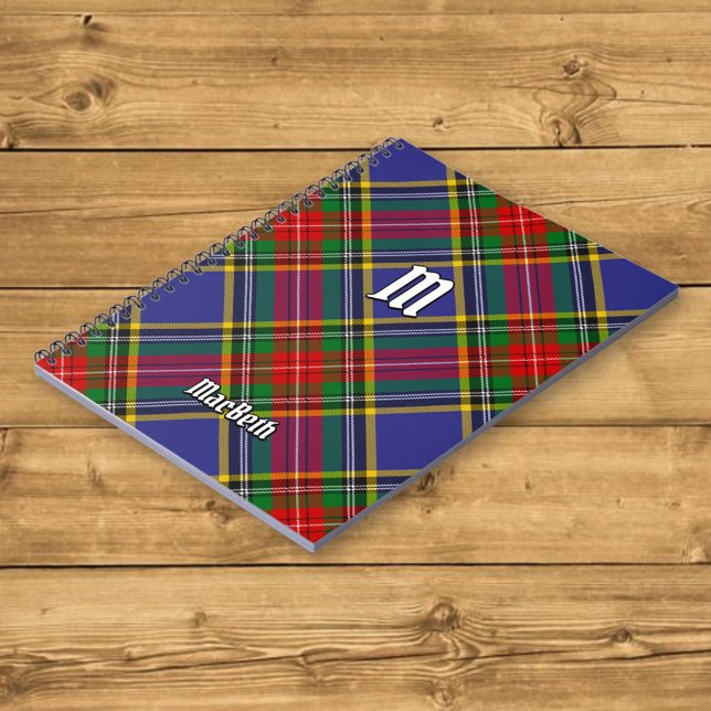 Klan MacBeth Tartan-anteckningsbok Anteckningsbok (Skapare uppladdad)