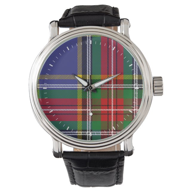 Klan MacBeth Tartan Armbandsur (Framsida)
