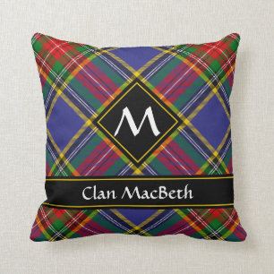 Klan MacBeth Tartan Dekorativ kudde