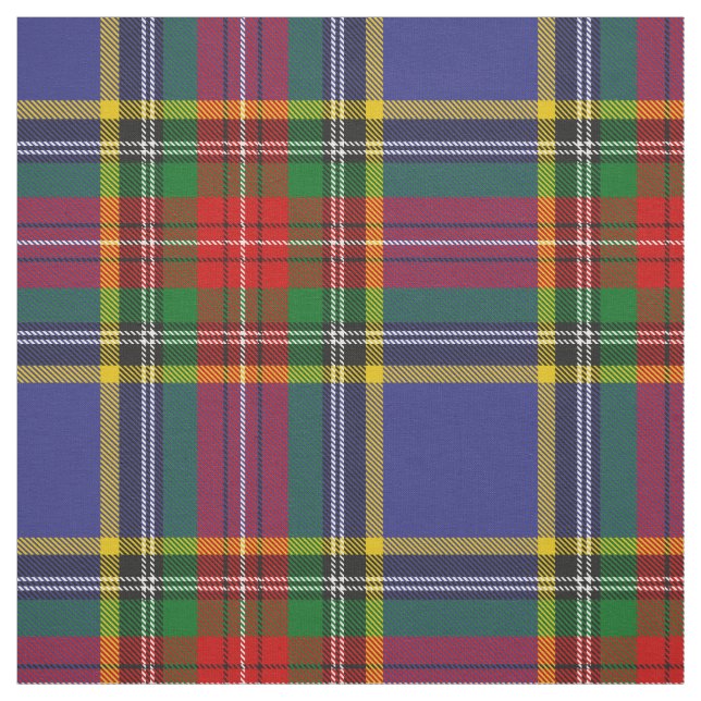 Klan MacBeth Tartan Fabric Tyg (Provkarta)