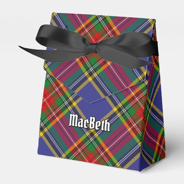 Klan MacBeth Tartan-favoritruta Presentaskar (Framsidan Sidan)