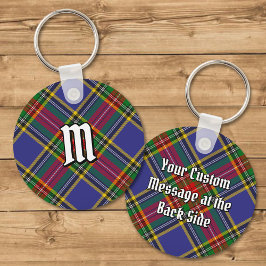 Klan MacBeth Tartan Keychain Nyckelring