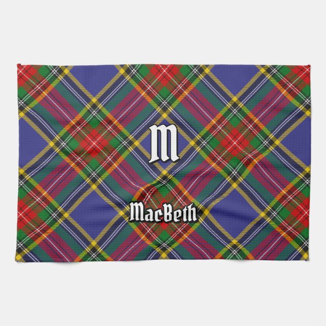 Klan MacBeth Tartan Kitchen Towel Kökshandduk (Horisontell)