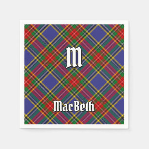 Klan MacBeth Tartan Napkins Pappersservett