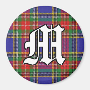 Klan MacBeth Tartan-utlagda accenter Magnet