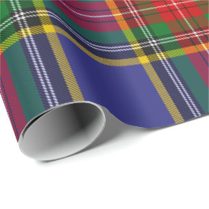 Klan MacBeth Tartan Wrapping Papper Presentpapper
