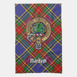 Klan MacBeth Vapensköld Kitchen Towel Kökshandduk