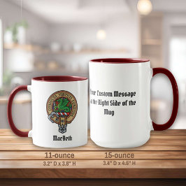 Klan MacBeth Vapensköld Mugg