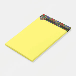 Klan MacBeth Vapensköld Notes Post-it Block