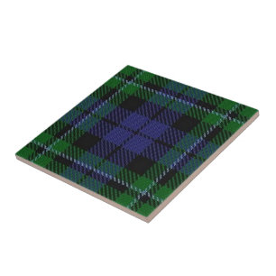 Klan MacCallum Scottish Expression Tartan Kakelplatta
