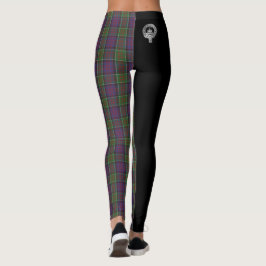 Klan MacDonald av Clanranald vapensköld & Tartan Leggings