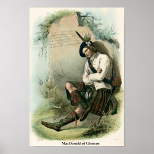 Klan MacDonald av Glencoe Poster