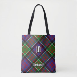 Klan MacDonald of Clanranald Tartan Tote Bag Tygkasse