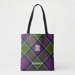 Klan MacDonald of Clanranald Tartan Tote Bag Tygkasse