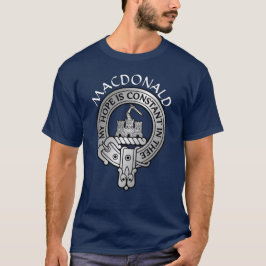 Klan MacDonald of Clanranald Vapensköld T Shirt