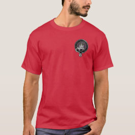 Klan MacDonald of Clanranald Vapensköld & Tartan T Shirt