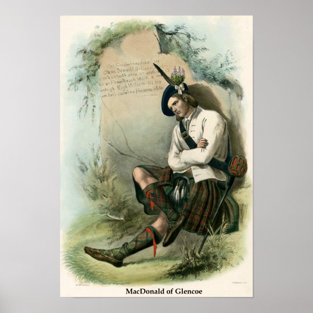 Klan MacDonald of Glencoe Poster (Framsidan)