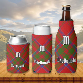 Klan MacDonald of Keppoch Tartan Can Cooler