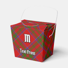 Klan MacDonald of Keppoch Tartan Favor Box Presentaskar