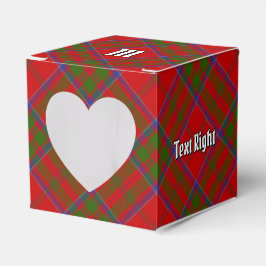 Klan MacDonald of Keppoch Tartan Favor Box Presentaskar